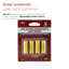 Remplacement des piles solaires NI-CD 120MAH 2/3 AAA