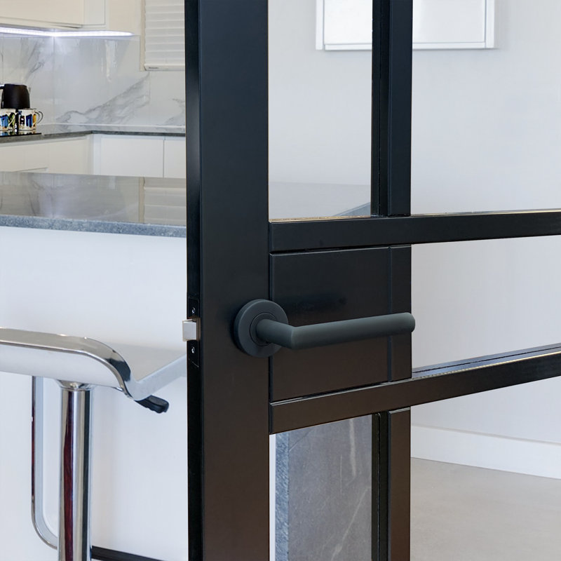 Phoenix Privacy (Bed & Bath) Door Handle, Black