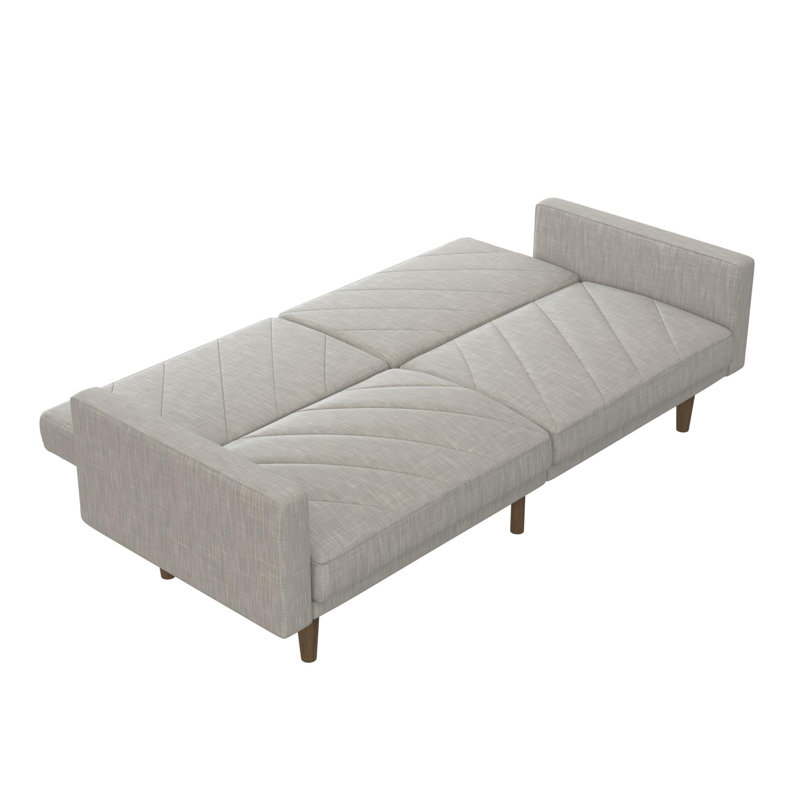 Kermit 3 Seater Linen Sleeper, Light Grey