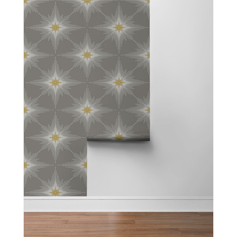 Rouleau Kippar Starburst, Gris Argos, L 396 po x l 20,5 po