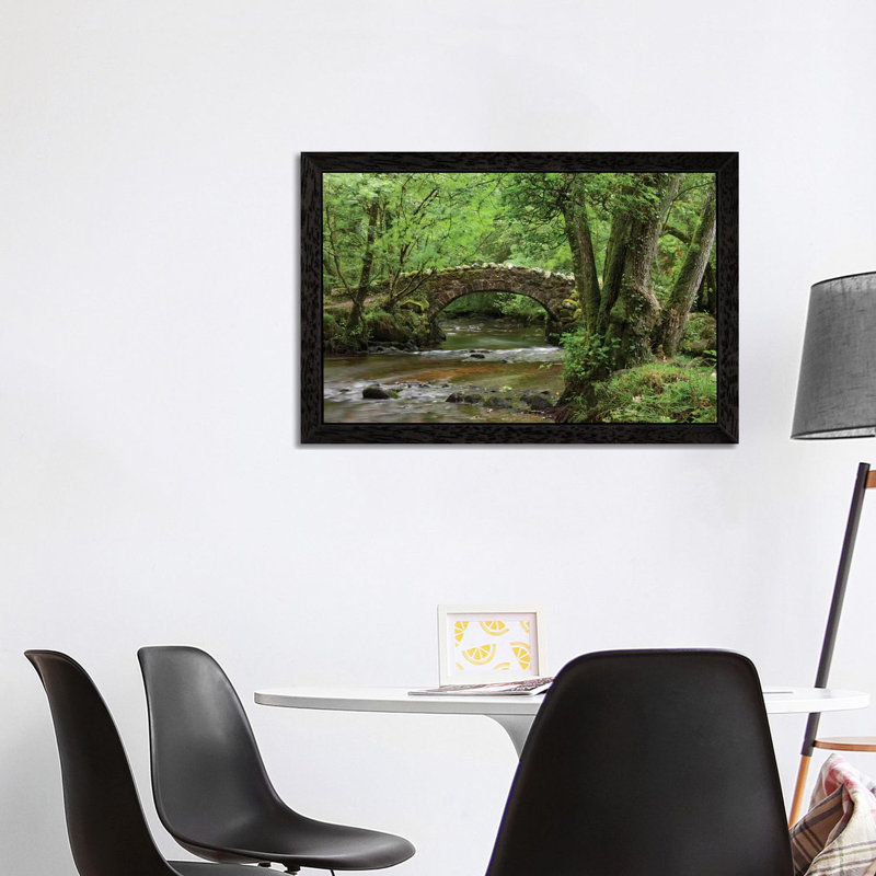 Adam Burton - Print on Canvas, 66.04 cm H x 45.72 cm W, Black Floater Framed