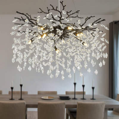Tree Branch Crystal Chandelier Lighting