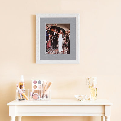 Cadre pour photo simple 10 "x 10" en bois mat