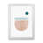 White Framed