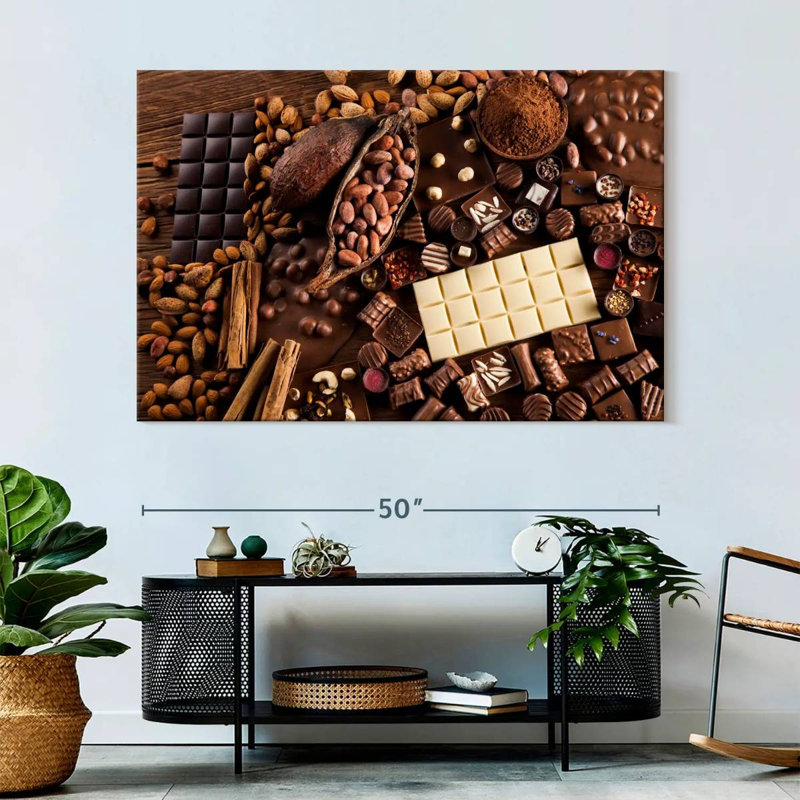 Chocolate Bliss, 34" H x 51" W
