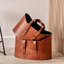 Leather/Faux Leather 2 Piece Basket Set-2058295006