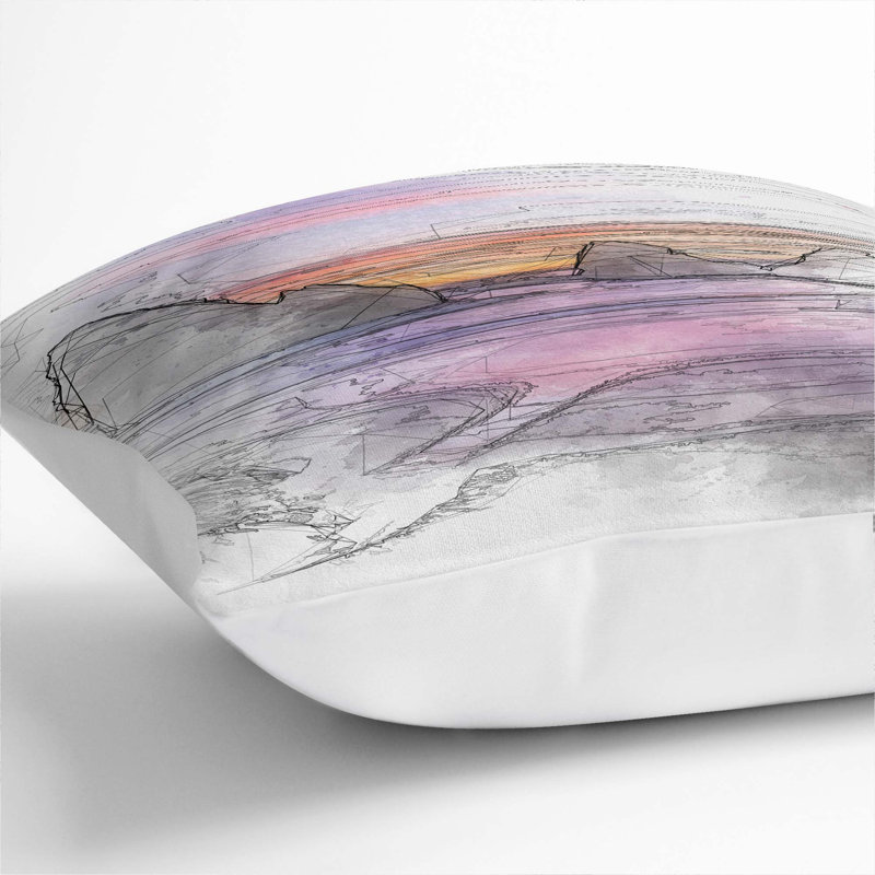 Square Cushion, 40cm H x 40cm W x 15cm D, White