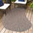 Ollin Modern Rustic Organic Curve Brown Indoor/Outdoor Rug-947370375