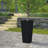 Cara 28" Square Composite Pot Planter with Plant Shelf-31645029