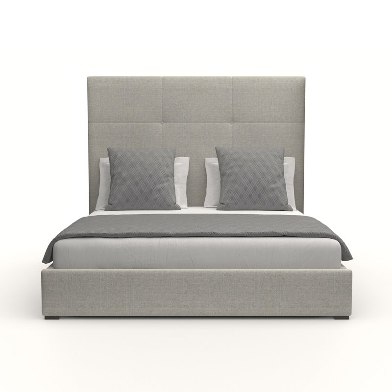 Dezyah Upholstered Standard Bed, Grey Revolution®, California king