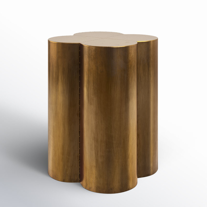 Baird Iron Top End Table