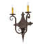 Lampe murale bougie 2 lumières Grindle-30775248