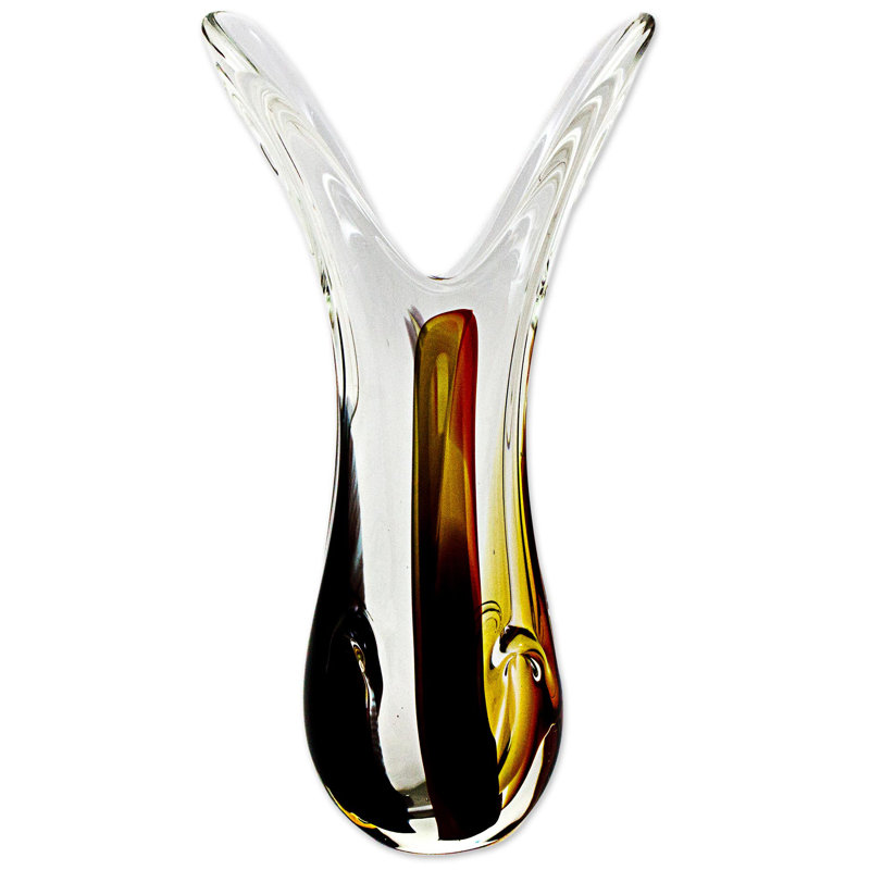 Strickler Glass Floor Vase 1