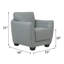 Doud Leather Armchair-828829535