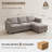 Nakash L-Shaped Sectional Modular Sofa with Storage Ottoman-1751566745