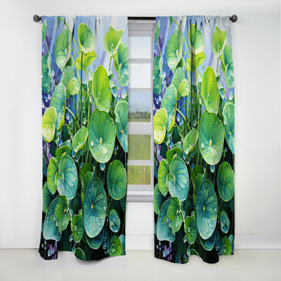Biu - Jungle Curtain - Blackout No Pattern Curtain - 1 Panels