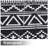 Outdoor Rugs 5x8 for Patios Clearance, Waterproof Mats for Porch, Deck, Plastic Straw Area Rugs for Backyard, Balcony, Reversible, Black & White-1125624454