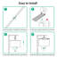 Aletris 160cm Gold Task Floor Lamp