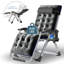 Chaise de camping pliante avec coussin-584016304