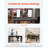 Rectangle Dining Table Wood Kitchen Table For 4-6 Person(Only Table)