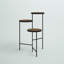 Support pour plante rond en bois massif Logan-1451988573