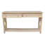 Console en bois massif Andrera