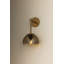 Troy Lighting August 7.75 inch wide 1 Light Wall Sconce in Patina Brass