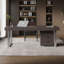 Bureau minimaliste italien en bois massif haut de gamme-1038301892