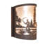 1 - Light Flush Mounted Sconce