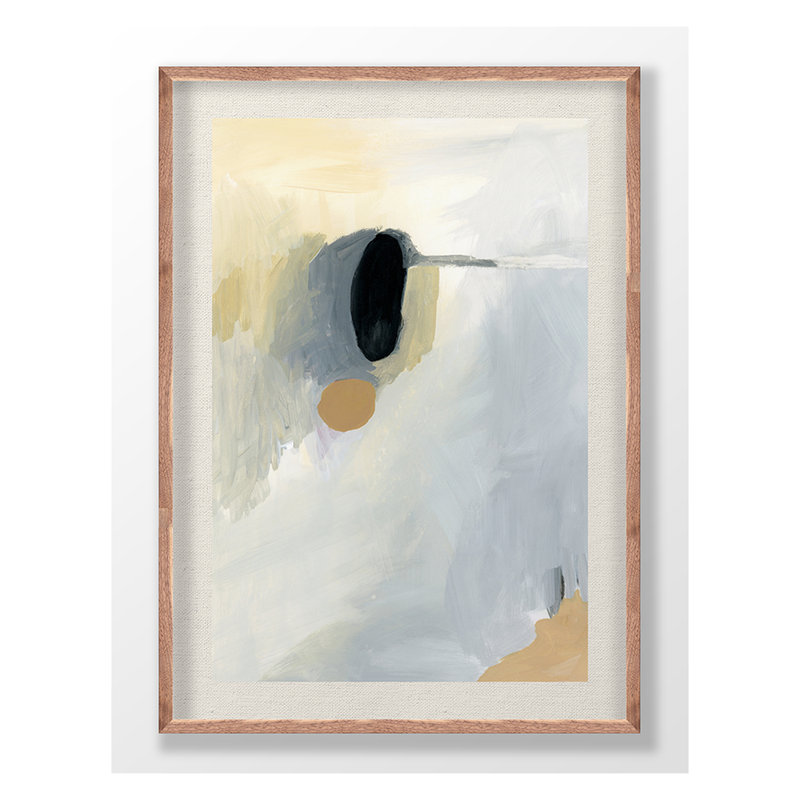 «Walker 21», impression créative encadrée sur papier par Zoe Bios