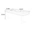 Bureau en bois massif clair et luxueux-133433122