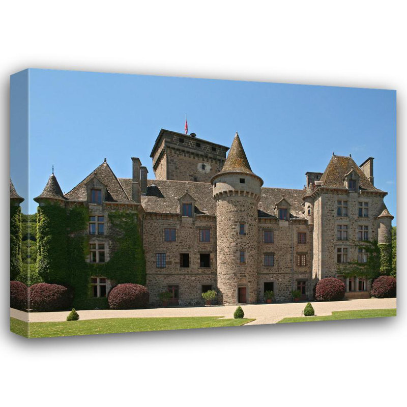 Château de Pesteils, France, H 28 po x l 38 po