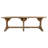Reclaimed Pine Wood Table with Trussel-603492961