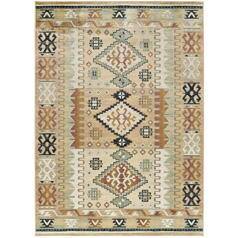 Wendy Moroccan Machine Woven / Power Loomed Area Rug, Rectangle 135 x 195cm