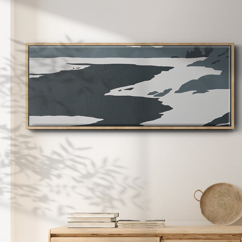 Cutter Island IV - toile encadrée, H 20 po x l 50 po