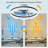 Black Crystal Ceiling Fan with Light and Remote, Modern Chandelier Style-1470677181