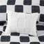 Modern Twin/twin Xl Bedding Sets, Hypoallergenic Polyester Comforter With Checkered Design