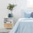 Nightstands Set of 2, Night Stand with Drawer and Open Storage Shelf, Bedside Tables with Solid Wood Legs, End Table, Side Table for Bedroom-1445630171
