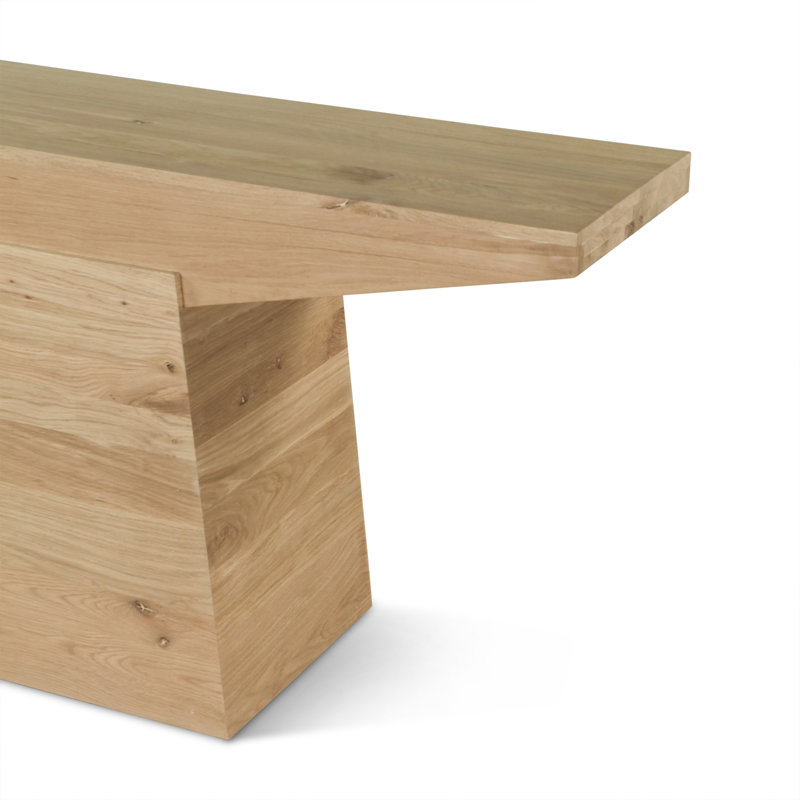 Incus 68" Console Table in Natural Oak