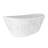 Knightsbrook 64" X 33" Freestanding Soaking Solid Surface Bathtub