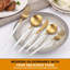 20-Piece Stainless Steel Flatware Set, Cutlery Set For 4, Durable And Dishwasher Safe Kitchen Utensils-225522610