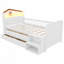 Lit mezzanine bas avec lumières DEL-272153168