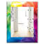 Miroir mural colourfields triangulaire 25-40098728
