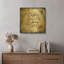 «Coffee Love» par Britt Hallowell, art mural en métal doré, 24 po x 24 po-133036174