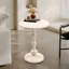 Table d'appoint, canapé et table de chevet vintage rétro en métal pour petits espaces-2111978740-2092662994