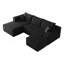 Canapé modulaire 95 "avec repose-pieds Cloud-1612196325