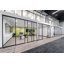 Cloison 4 panneaux coulissants en verre transparent - structure en aluminium avec technologie Silent Glide-83099410-49164112