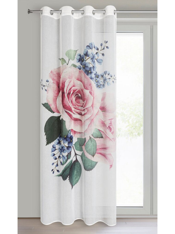 Cattina Semi Sheer Curtain Pair
