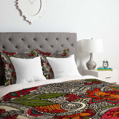Ensemble de housse de couette fleurs