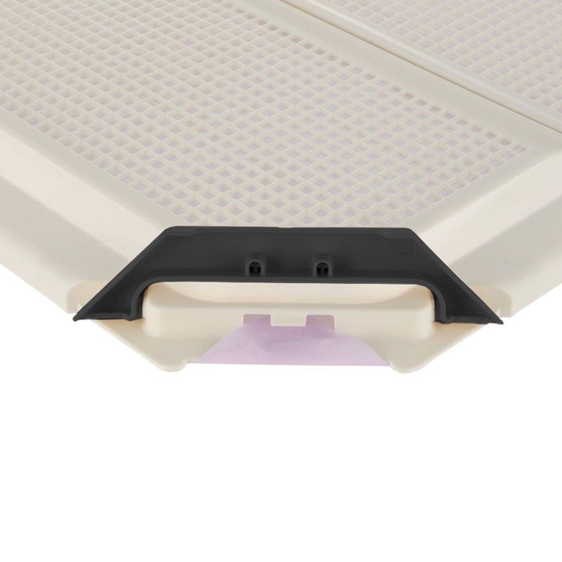 Paw Trex Mesh Potty Pad Holder, Beige/Black